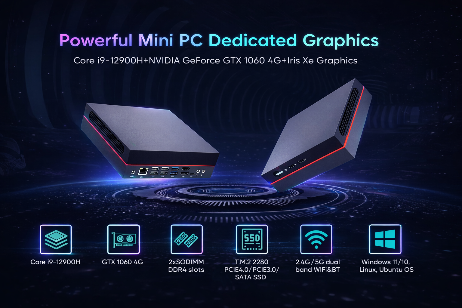 Mini PC Side View